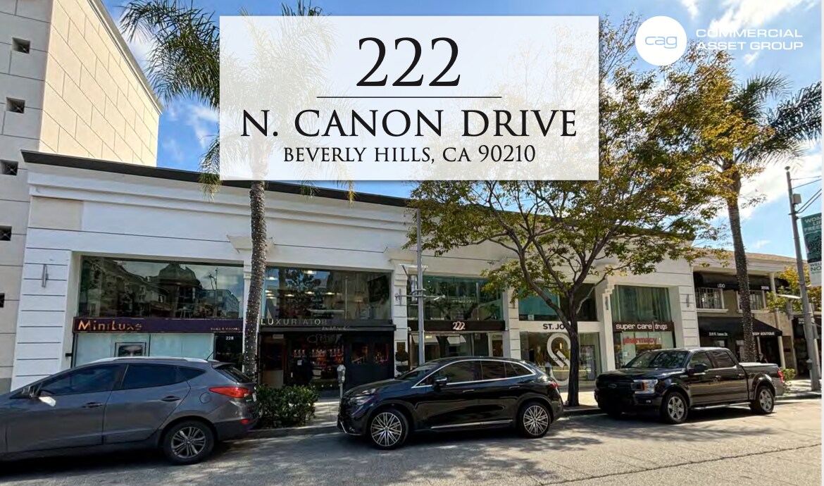 220-228 N Canon Dr, Beverly Hills, CA à louer Photo principale– Image 1 sur 18