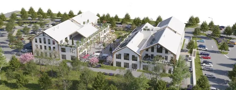 Bureau dans Saint-Martin-du-Vivier à vendre - Photo de l’immeuble – Image 2 sur 11