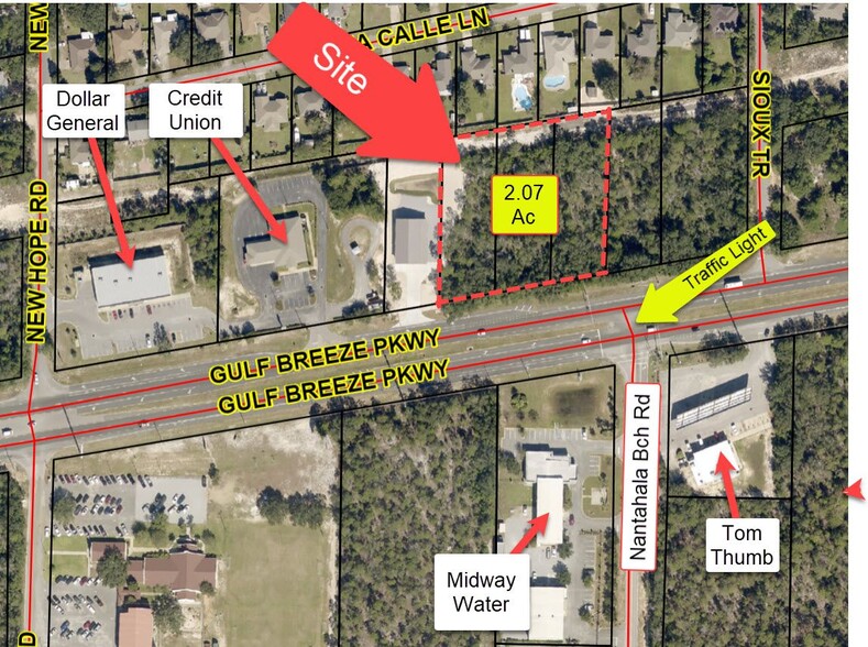 4970 Gulf Breeze Pkwy, Gulf Breeze, FL à vendre - Photo de l’immeuble – Image 2 sur 3