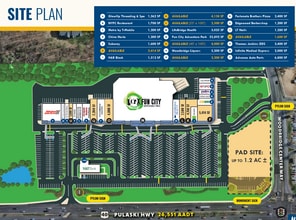 Woodbridge Center Way, Edgewood, MD à louer Plan de site– Image 1 sur 1