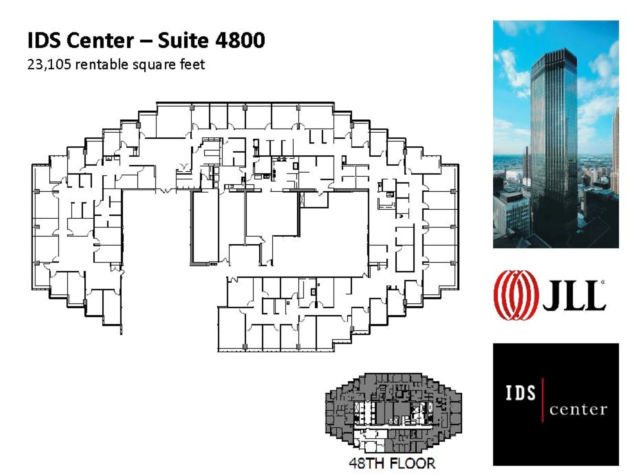 80 S 8th St, Minneapolis, MN à louer Plan d’étage– Image 1 sur 1