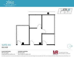 2860 S River Rd, Des Plaines, IL à louer Plan d’étage– Image 1 sur 1