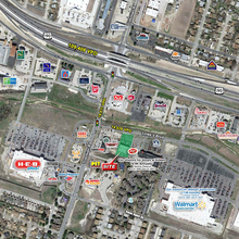 1100 Lowes Blvd, Killeen, TX - VUE AÉRIENNE  vue de carte - Image1