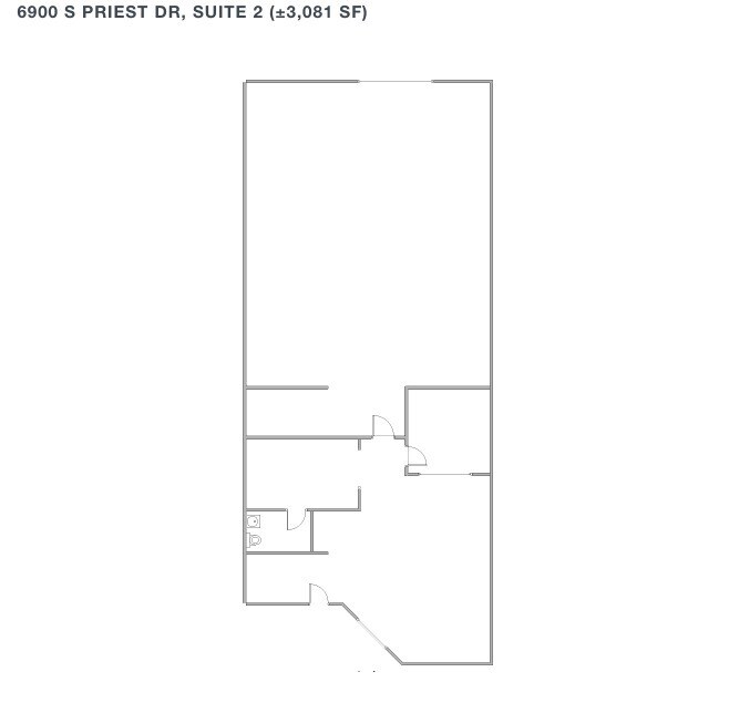 1520 W Mineral Rd, Tempe, AZ à louer Plan d’étage– Image 1 sur 6