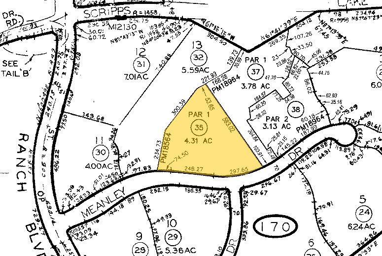 10150 Meanley Dr, San Diego, CA à louer - Plan cadastral – Image 2 sur 4