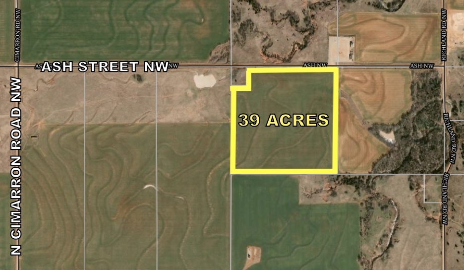 Ash Road (East of Cimarron Rd), Piedmont, OK à vendre - Aérien – Image 1 sur 1