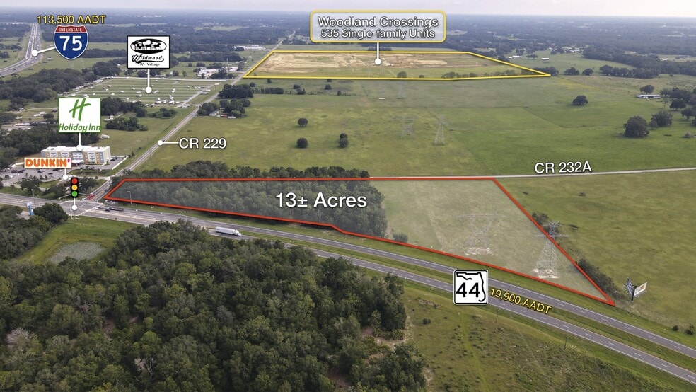 SR 44 & CR 229, Wildwood, FL à vendre - Photo de l’immeuble – Image 1 sur 2