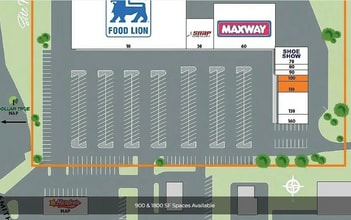 1075 Franklin Springs St, Royston, GA à louer Plan de site– Image 1 sur 1
