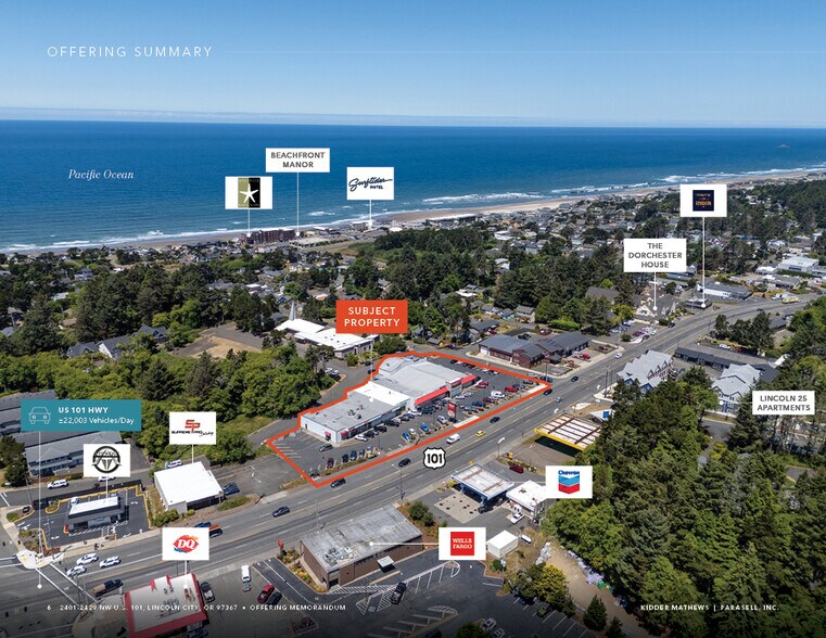 2401 NW Highway 101, Lincoln City, OR à vendre - Photo de l’immeuble – Image 3 sur 15
