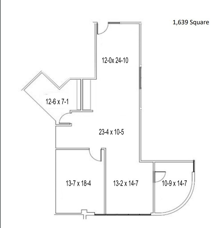 1845 Precinct Line Rd, Hurst, TX à louer Plan d’étage– Image 1 sur 1