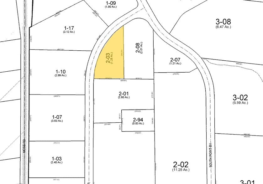 10965 Winds Crossing Dr, Charlotte, NC à vendre - Plan cadastral – Image 3 sur 36