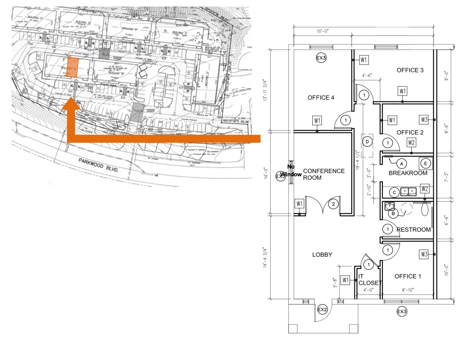 7000 Parkwood Blvd, Frisco, TX à louer Plan d’étage– Image 1 sur 7