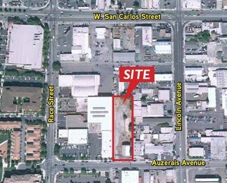 Plus de détails pour 1131 Auzerais Ave, San Jose, CA - Terrain à louer