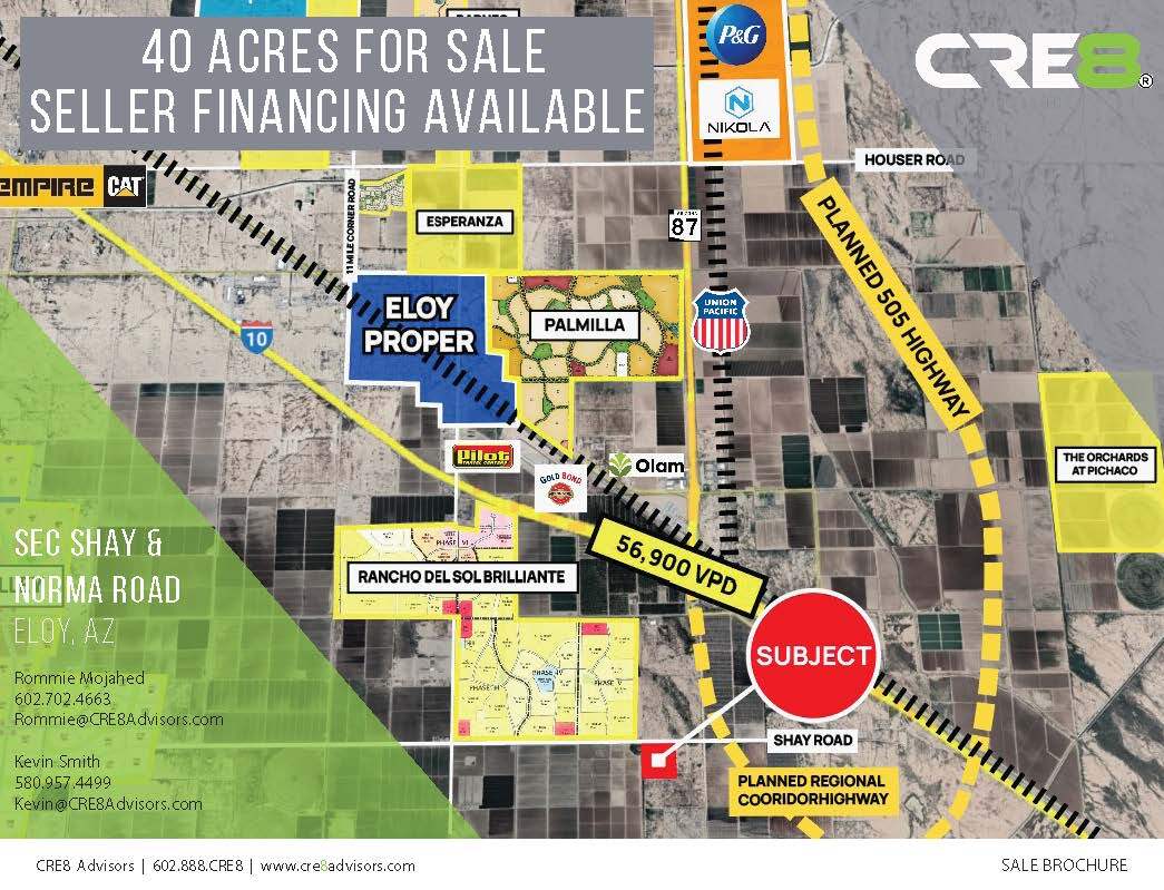 XX Shay Rd, Eloy, AZ à vendre Photo principale– Image 1 sur 4