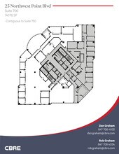 25 NW Point Blvd, Elk Grove Village, IL à louer Plan d’étage– Image 1 sur 2