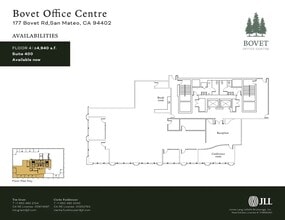 155 Bovet Rd, San Mateo, CA à louer Plan d’étage– Image 1 sur 1