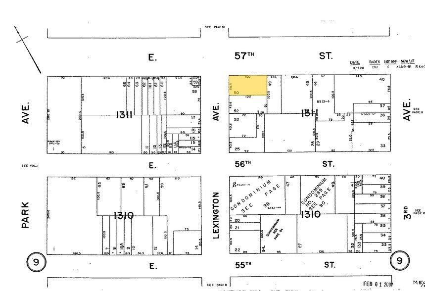 136 E 57th St, New York, NY à louer - Plan cadastral – Image 2 sur 13