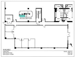 4880 Sadler Rd, Glen Allen, VA à louer Plan d’étage– Image 1 sur 1