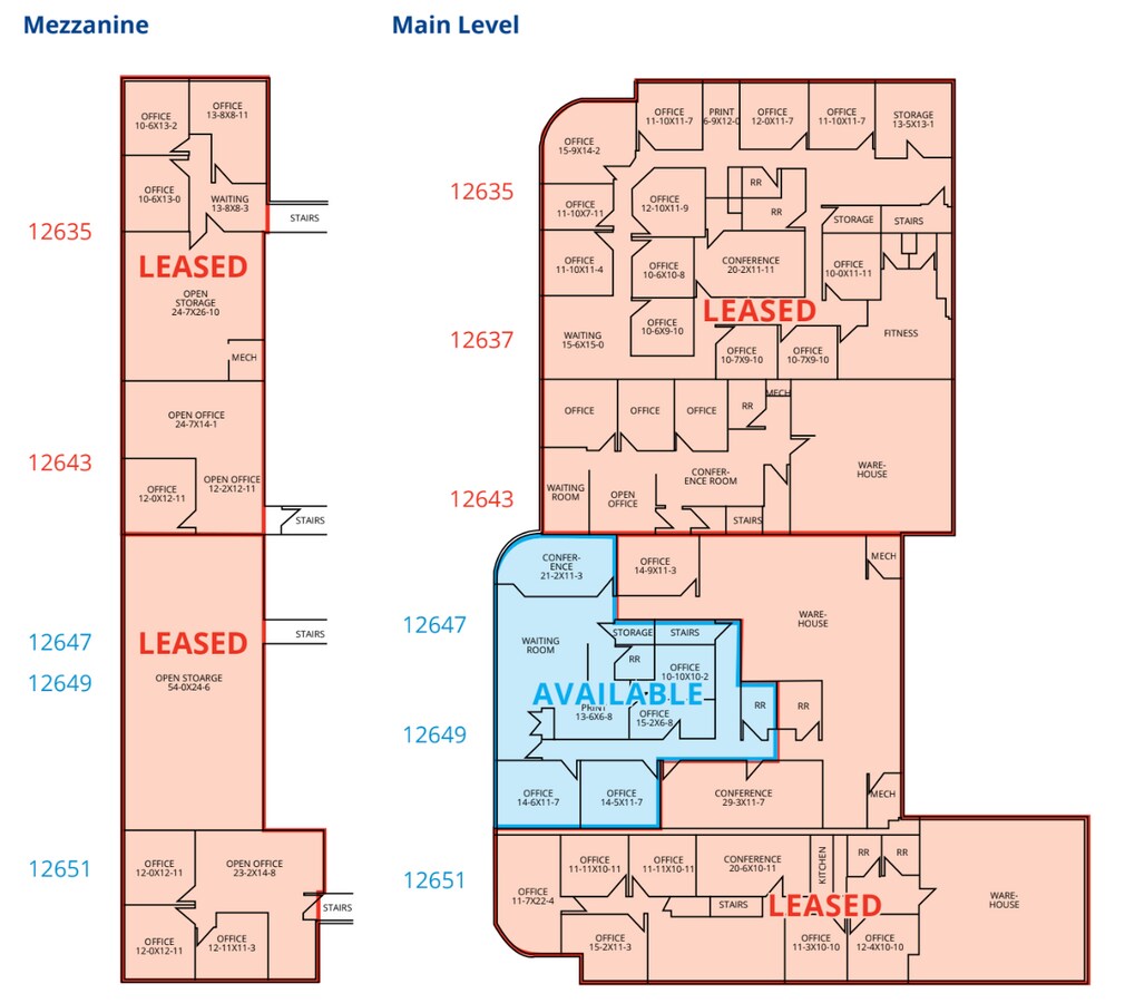 12635-12651 Hemlock St, Overland Park, KS 66213 - Lot 12643 -  - Plan d’étage - Image 1 of 2