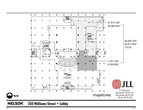 250 Williams St NW, Atlanta, GA à louer Plan d’étage– Image 2 sur 2