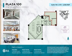 100 NE 3rd Ave, Fort Lauderdale, FL à louer Plan d’étage– Image 1 sur 1