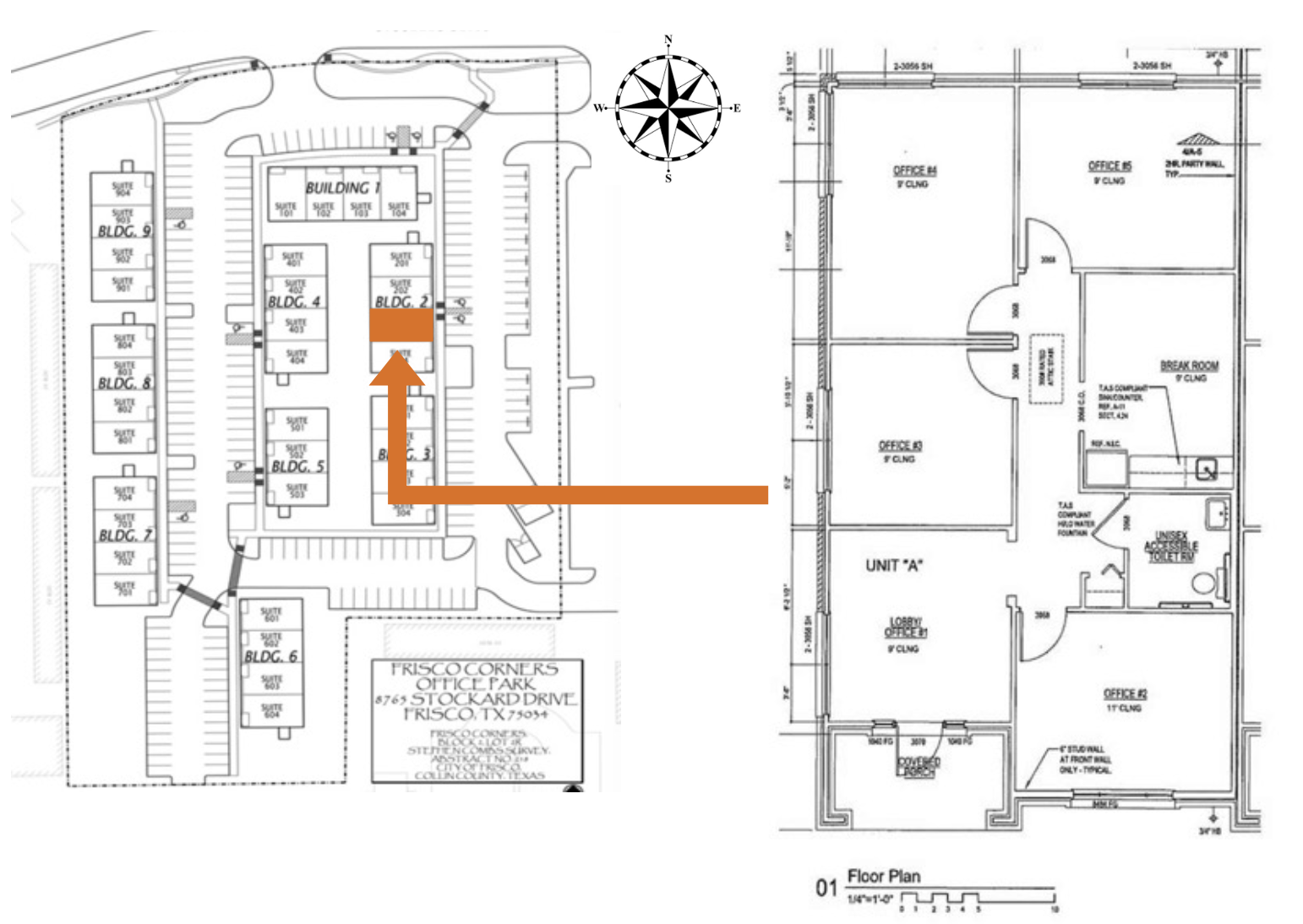 8765 Stockard Dr, Frisco, TX à louer Plan d’étage– Image 1 sur 12