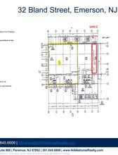 32 Bland St, Emerson, NJ à louer Plan d’étage– Image 1 sur 1