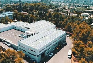 Mouans-Sartoux - VUE AÉRIENNE vue de carte