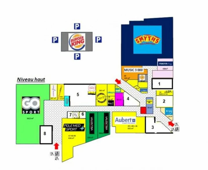 Local commercial dans Marseille à louer - Plan d’étage – Image 3 sur 3