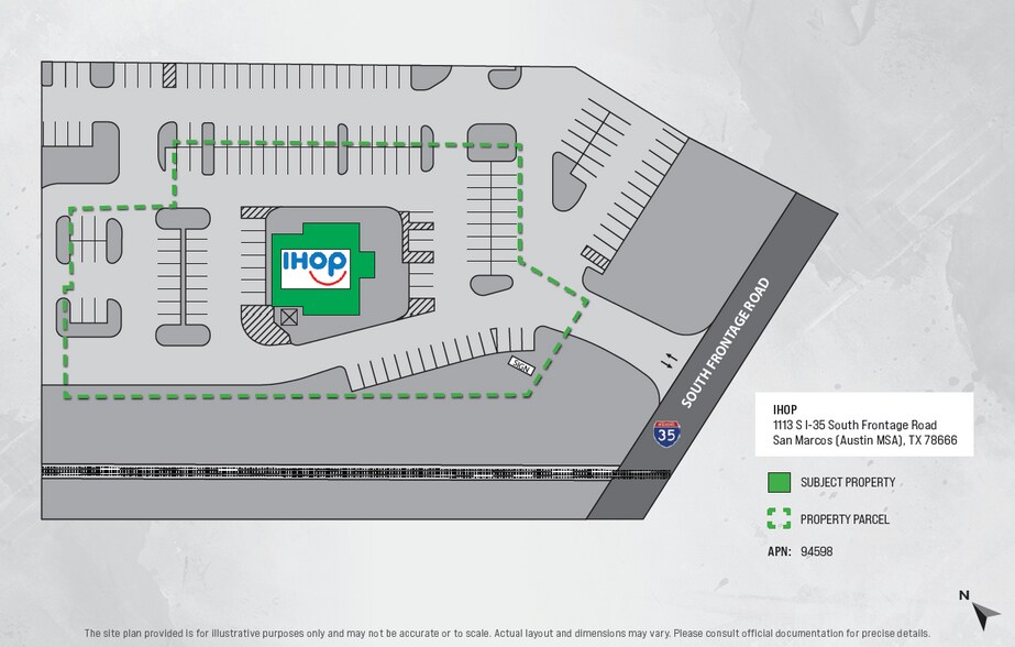 1113 N I-35 Fwy, San Marcos, TX à louer - Plan de site – Image 3 sur 4