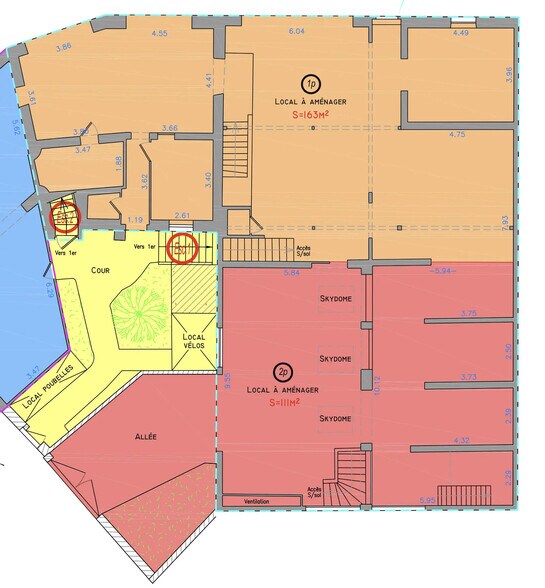 Bureau dans Saint-Maur-des-Fossés à vendre - Plan d’étage – Image 2 sur 2