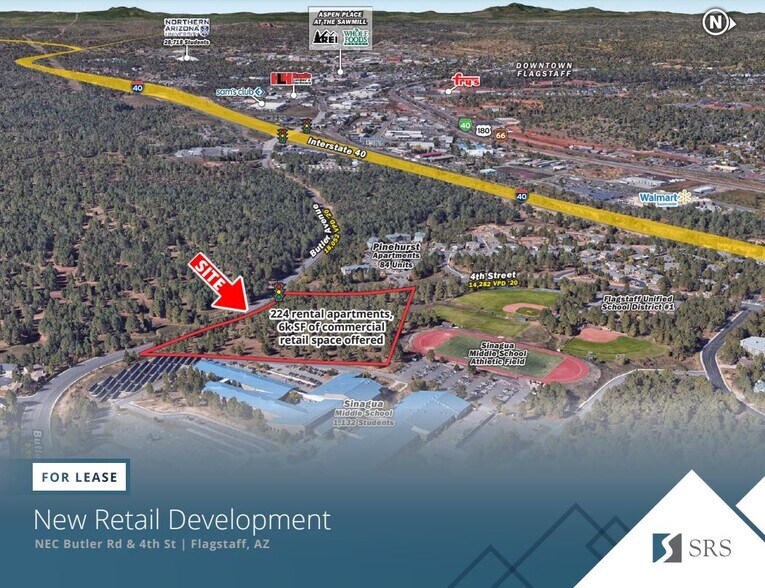 NEC Butler Ave & 4th St, Flagstaff, AZ à louer - Photo de l’immeuble – Image 2 sur 2