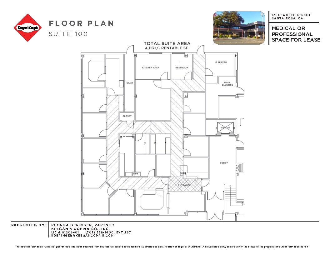 1701 4th St, Santa Rosa, CA à louer Plan d’étage– Image 1 sur 7