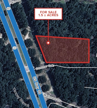 Plus de détails pour 0 US 98 & Summer Oaks Dr, Daphne, AL - Terrain à vendre