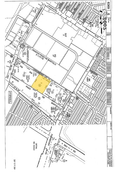 8700-8750 Rex Rd, Pico Rivera, CA à louer - Plan cadastral – Image 2 sur 6