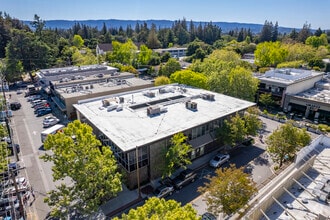 871-873 Santa Cruz Ave, Menlo Park, CA - VUE AÉRIENNE vue de carte - Image1