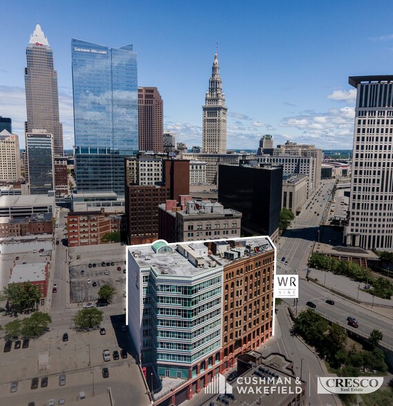 1468 W 9th St, Cleveland, OH à louer - Photo de l’immeuble – Image 1 sur 18