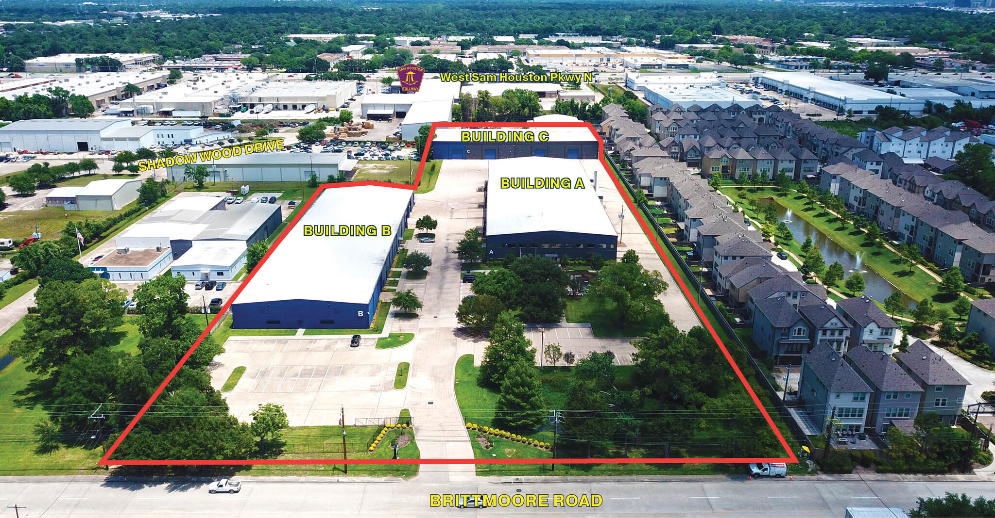1600 Brittmoore Rd, Houston, TX à louer Photo de l’immeuble– Image 1 sur 4
