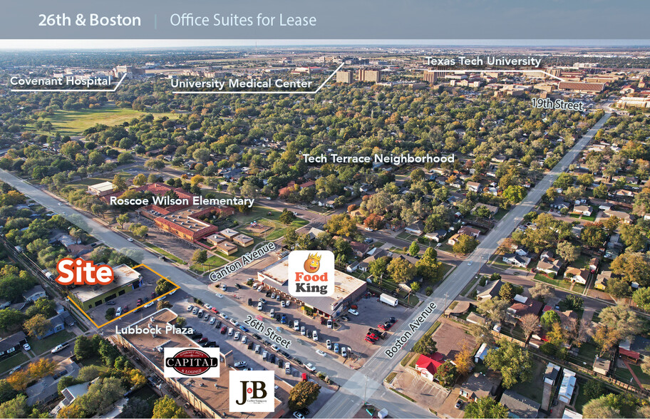 2801 26th St, Lubbock, TX à louer - Photo de l’immeuble – Image 1 sur 14