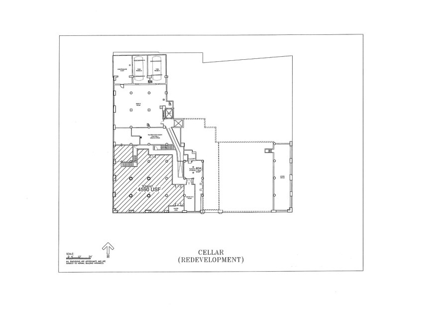 410 Tenth Ave, New York, NY à louer Plan d’étage– Image 1 sur 1