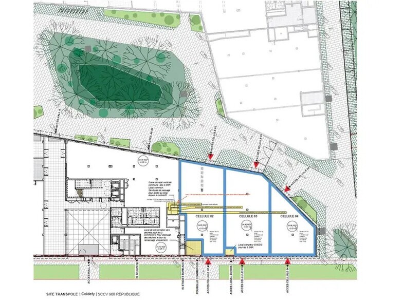 908 Avenue De La République, Marcq-en-Baroeul à louer - Plan de site – Image 3 sur 6