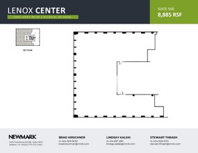 3355 Lenox Rd NE, Atlanta, GA à louer Plan d’étage– Image 1 sur 1