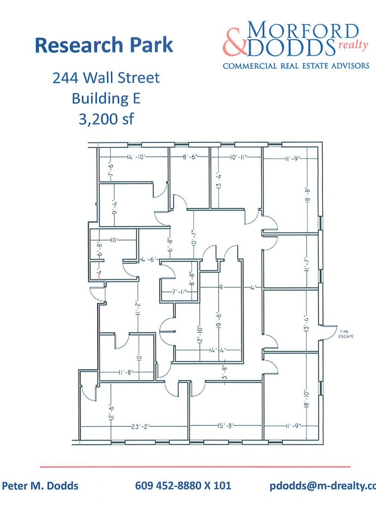 201-250 Wall St, Princeton, NJ à louer Plan d’étage– Image 1 sur 1