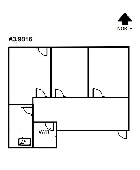 9804-9840 47th Ave NW, Edmonton, AB à louer Plan d’étage– Image 1 sur 1