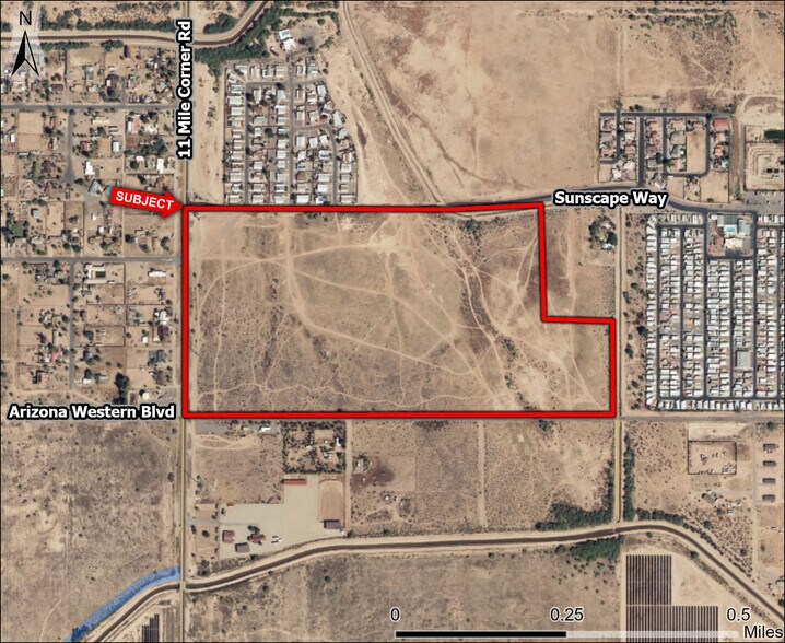 0 S 11 Mile Corner rd, Casa Grande, AZ à vendre - Aérien – Image 3 sur 4