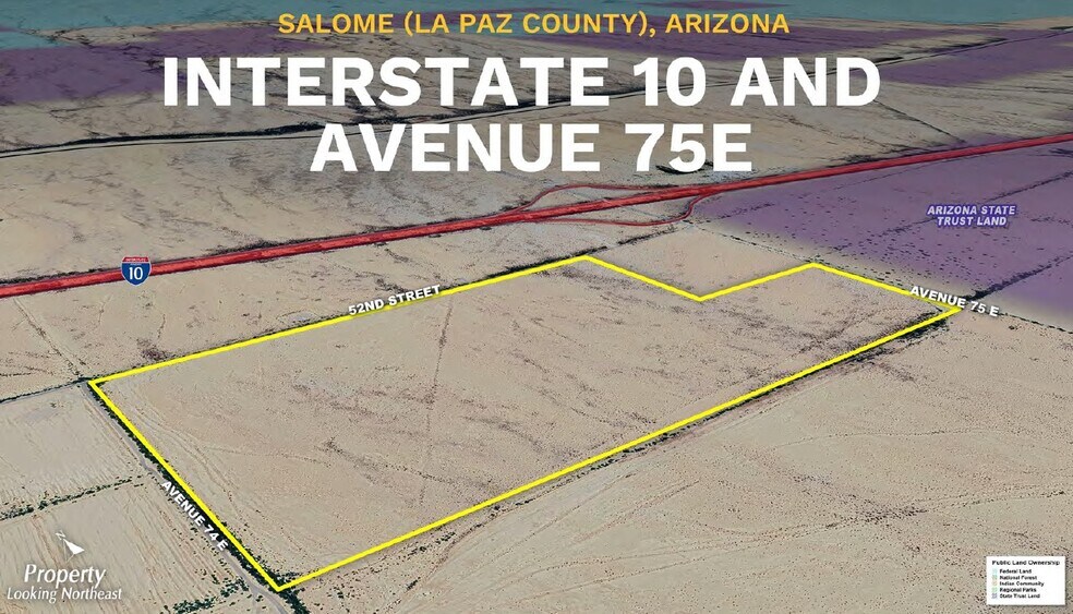 Avenue 75E & I-10 Hwy, Salome, AZ à vendre - Photo de l’immeuble – Image 1 sur 4