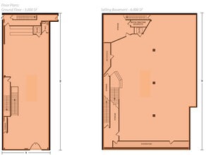 1621 Broadway, Brooklyn, NY à louer Plan d’étage– Image 2 sur 2