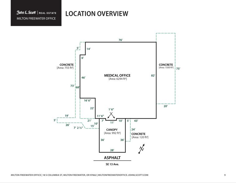 1213 S Main St, Milton-Freewater, OR à vendre - Plan d’étage – Image 2 sur 18