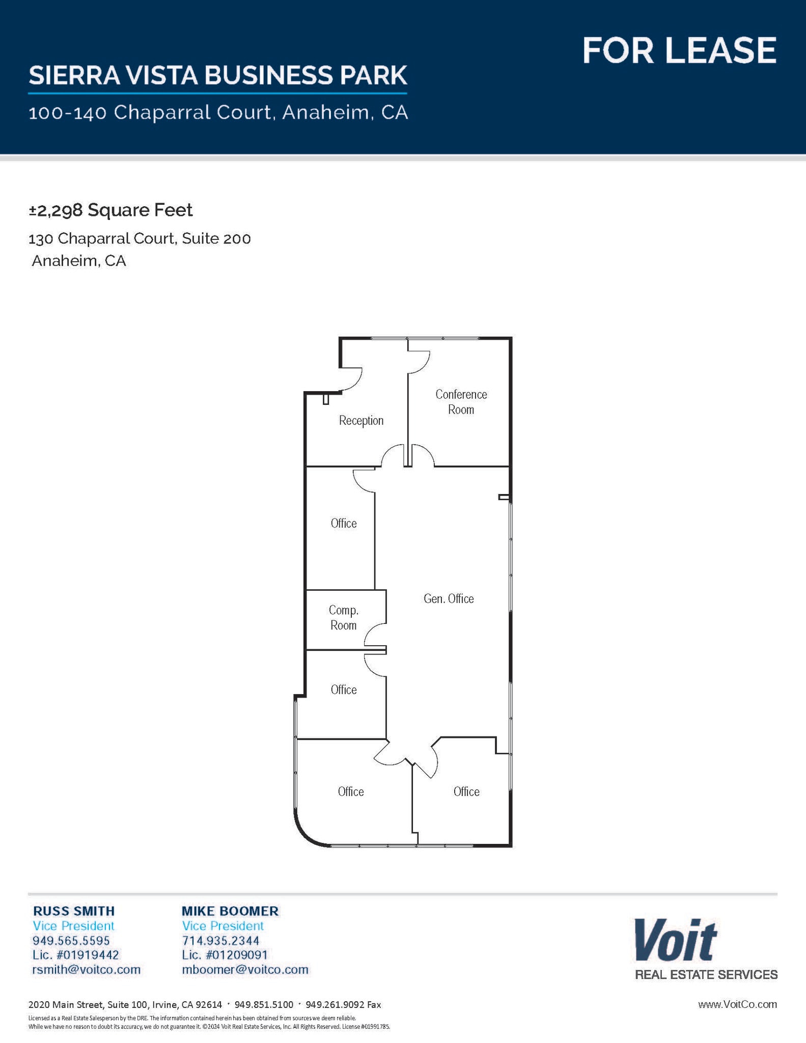130 Chaparral Ct, Anaheim, CA à louer Plan d’étage– Image 1 sur 1