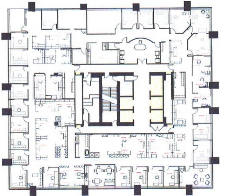 401 Bay St, Toronto, ON à louer Plan d’étage– Image 1 sur 1